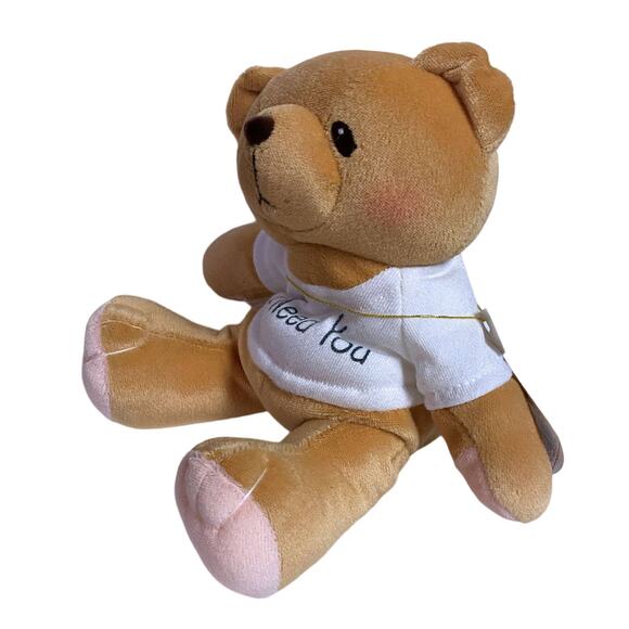 Cherished Teddies 8" Plush Bear Enesco 1999 I Need You T-Shirt Stuffed Animal - Picture 4 of 8